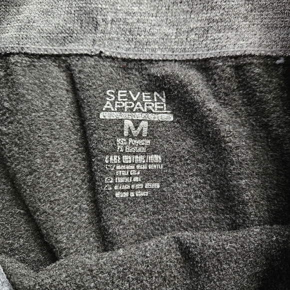 Seven Apparel Intimates Gray Fleece Lined Leggings Medium - Picture 5 of 6